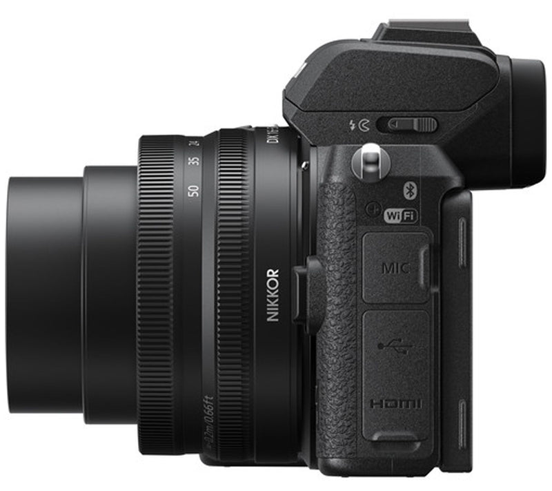 Nikon Z50 Mirrorless Digital Camera with 2 Lens Bundle — View 7