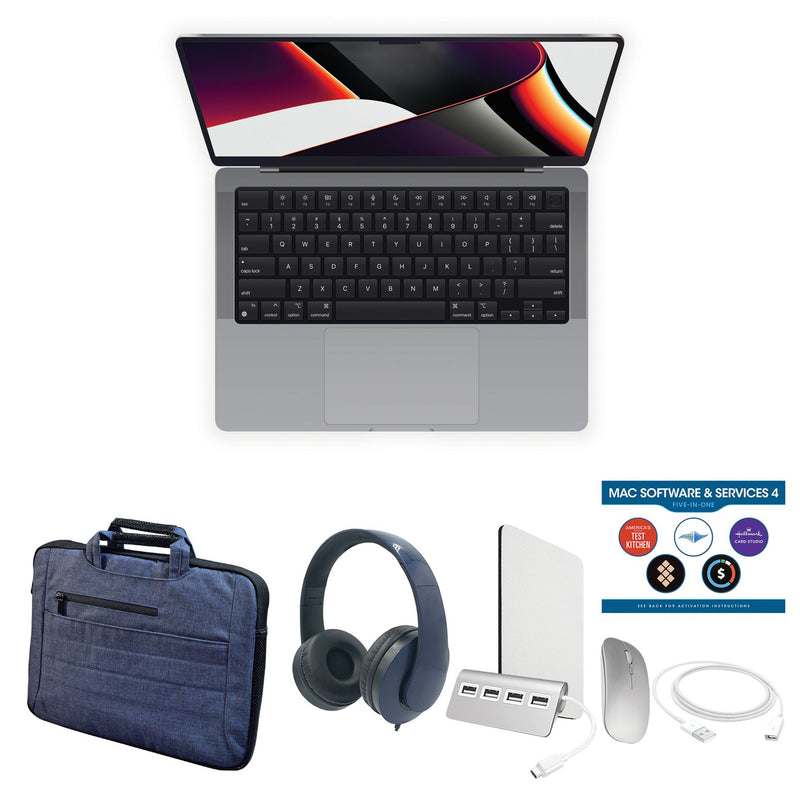 Apple Macbook Pro 14" Retina XRD M1 Pro 1TB Bun dle — View 5