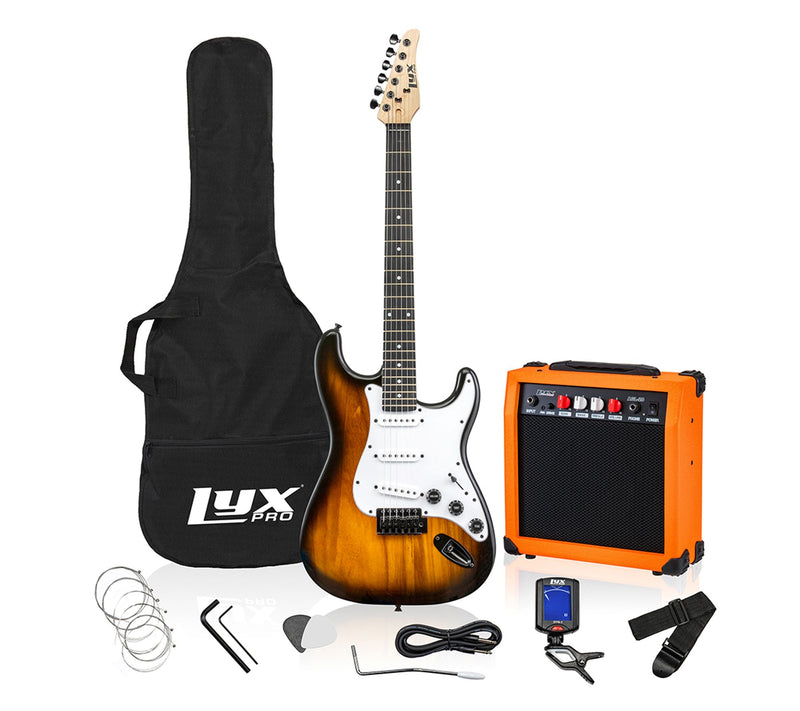 LyxPro 39" Electric Stratocaster Guitar & Starter Kit — View 14