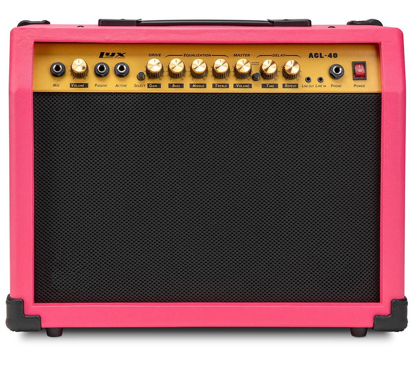 LyxPro 40 Watt Electric Guitar Amplifier — View 7