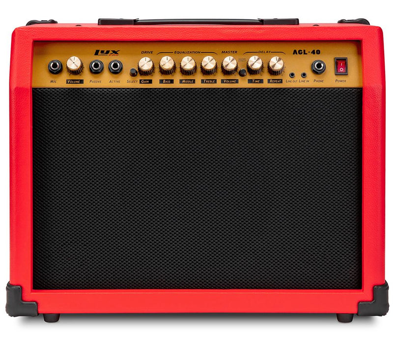 LyxPro 40 Watt Electric Guitar Amplifier — View 9