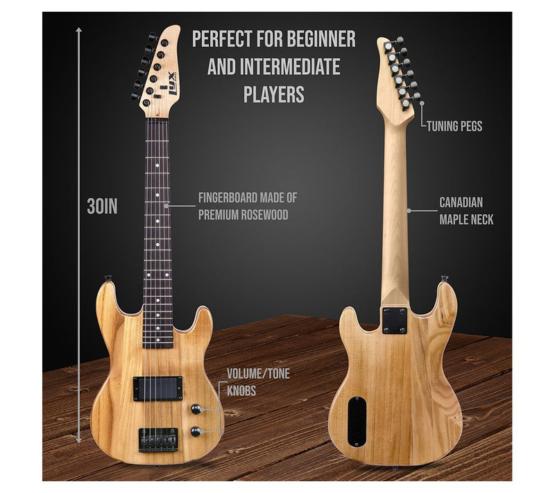 LyxPro 30" Junior Electric Stratocaster GuitarStarter Kit — View 13