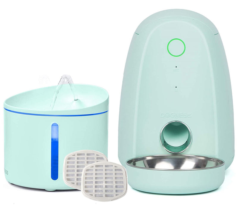 Dogness Wi-Fi Smart Mini Pet Feeder with 1L Mini Water Fountain — View 3