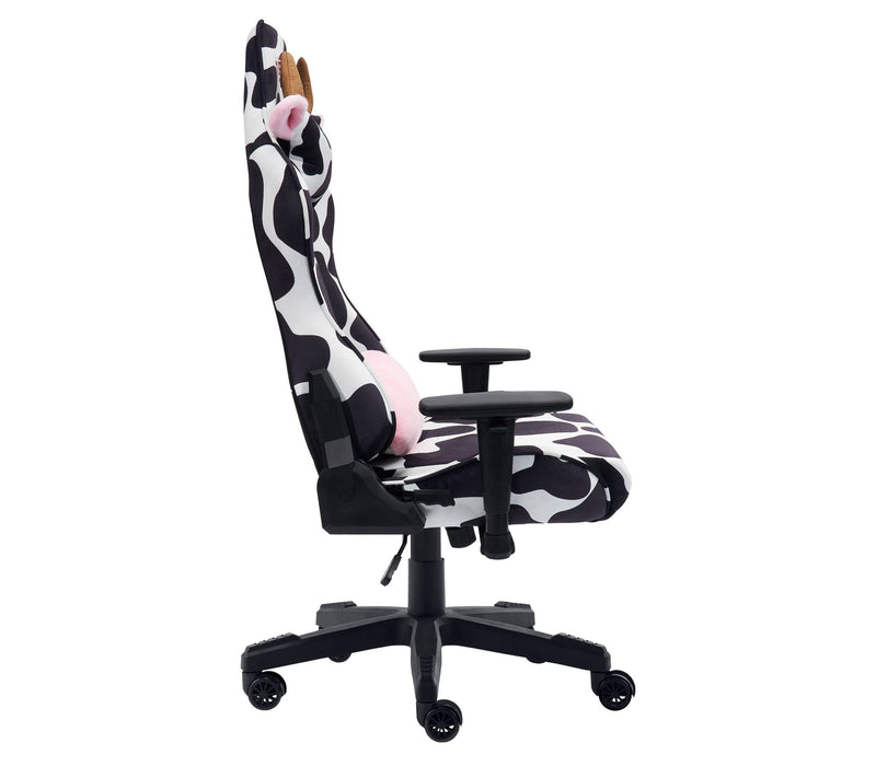 Techni Sport Cow Print Memory Foam AdjustablePC Gaming Chair — View 10