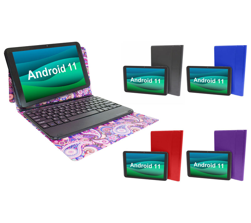 Visual Land 10" 32GB Tablet w/ Keyboard, 16GBCards & Earbuds — View 12