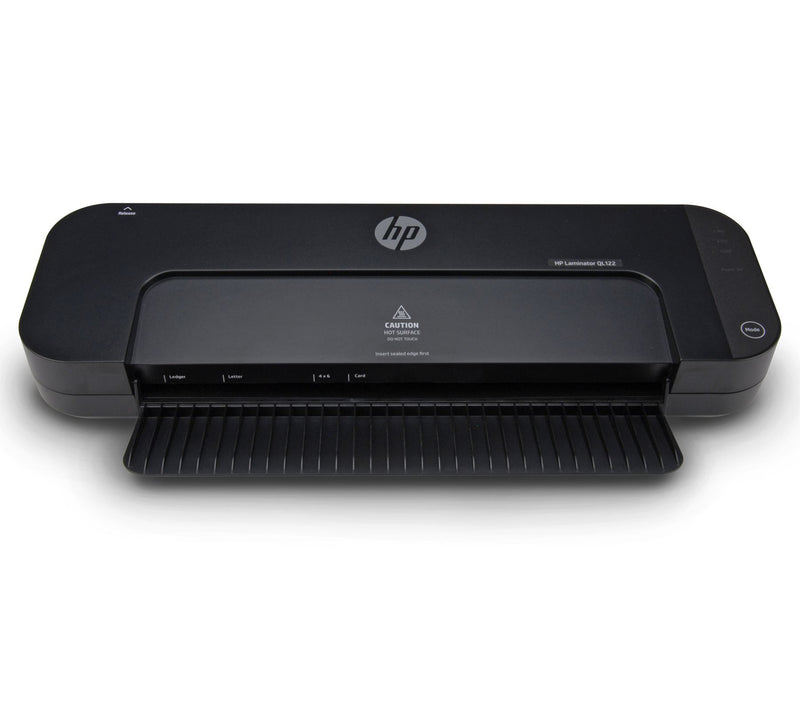 HP 12" Laminator with Starter Kit, Trimmer, Corner Cutter — View 9