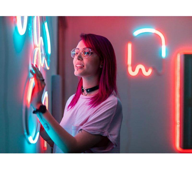 Twinkly Flex Set of 2 6.5' Flexible Smart LED RGB Light Tubes — View 7