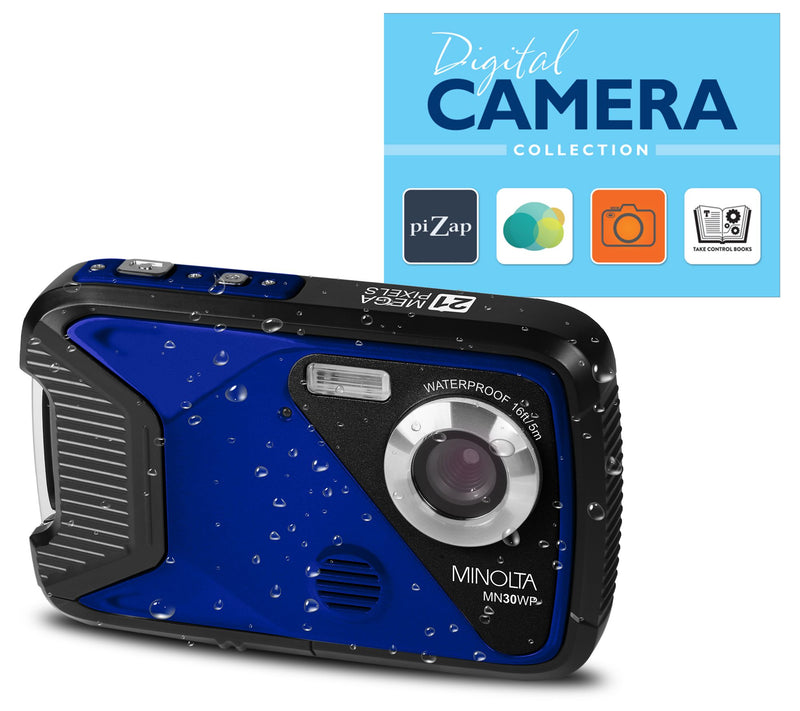Minolta MN30WP Waterproof Camera w/ 32GB SD Card & Voucher — Main view