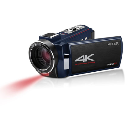 Minolta MN4K25NV 4K Ultra HD/30 MP Night VisionCamcorder