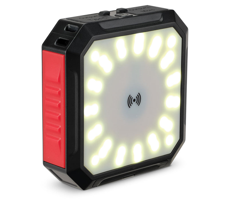 Weather X Solar Power Bank & Light with Wireles s Charger — Main view