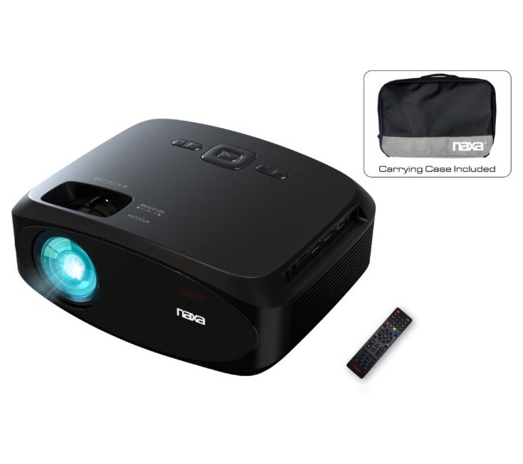 Naxa 210" Home Theater LCD Bluetooth Projector — Main view