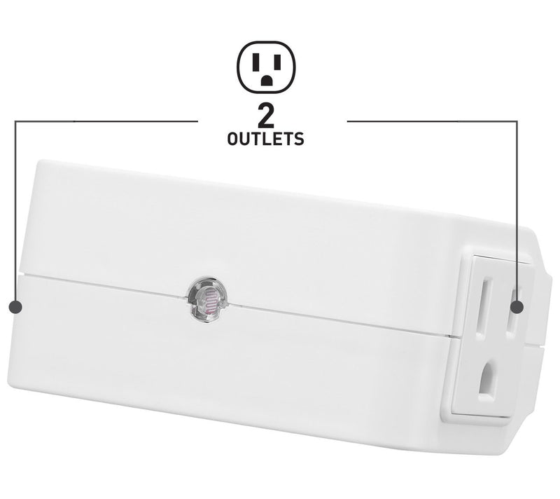 Globe Electric Wall Tap with Nightlight S/2 — View 3