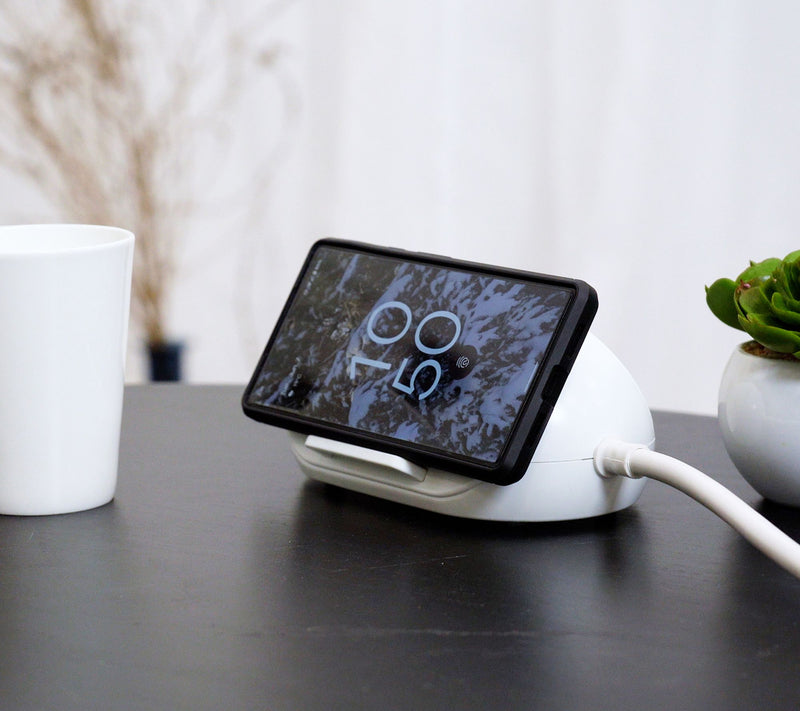 Globe Electric Wireless Charging Pod with 3 AC ports and 2 USB — View 7