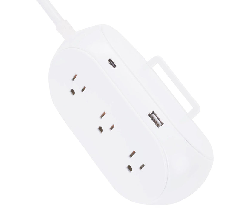 Globe Electric Wireless Charging Pod with 3 AC ports and 2 USB — Main view