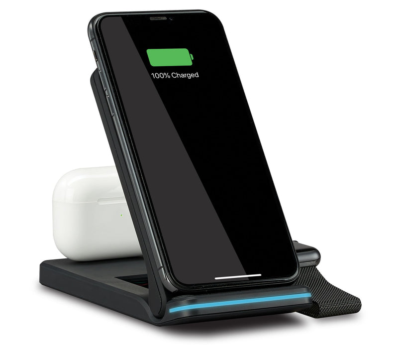 iLive 3-in-1 Wireless Charging Stand — View 4