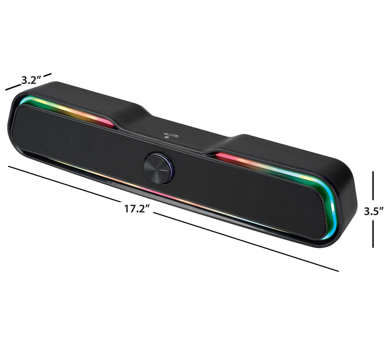 iLive 17" Multimedia Sound Bar w/ Color Changing LED Light — View 5