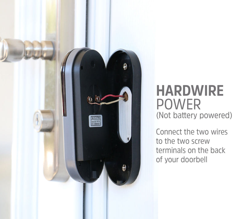 Energizer Wired Smart Doorbell and Indoor/Outdoor Camera — View 3