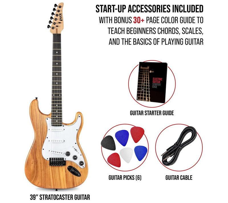 LyxPro 39" CS Series Electric Guitar — View 18