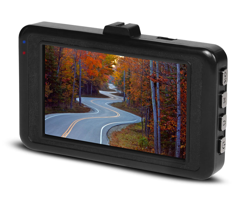 Minolta 3" 1080p FHD LCD Screen Dash Camera w/ SD Card — View 9