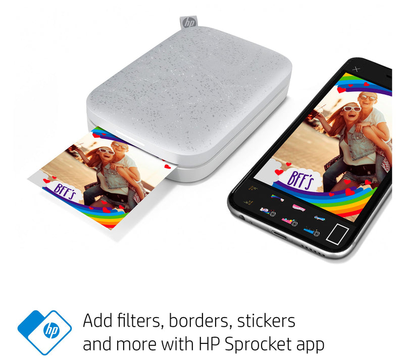 HP Sprocket Portable Photo Printer w/ 20 Pack of Sprocket Paper — View 11