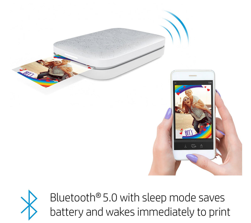 HP Sprocket Portable Photo Printer w/ 20 Pack of Sprocket Paper — View 12