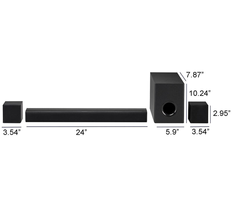 iLive 4.1 Home Theater System w/ Bluetooth — View 4