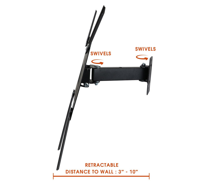 MegaMounts Full Motion Wall Mount for 17"-55" Displays — View 4