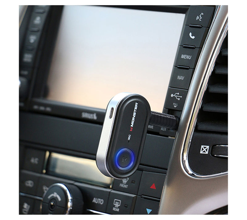 Monster 7-Piece Home or Car Bluetooth Audio Rec eiver Kit — View 4