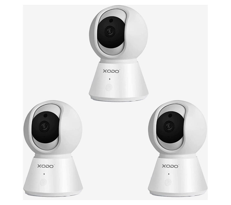 XODO Set of 3 Security Camera 1080p, 2-Way Audio, Night Visi — Main view