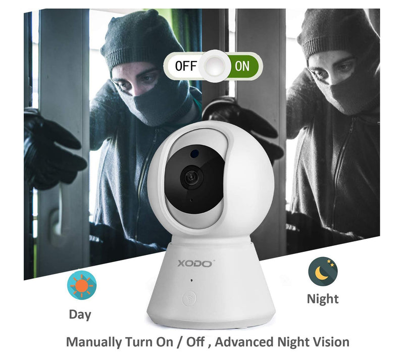 XODO Set of 3 Security Camera 1080p, 2-Way Audio, Night Visi — View 7