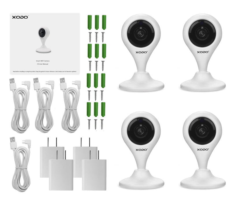 XODO Indoor HD Wifi Security Camera (4-Pack) — View 9