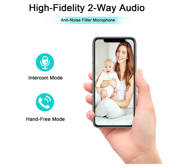 XODO Indoor HD Wifi Security Camera (4-Pack) — View 7
