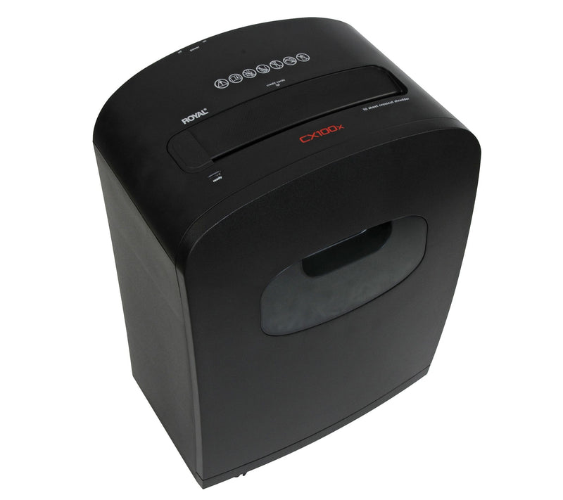 Royal 100X 10 Sheet Crosscut Paper Shredder — Main view