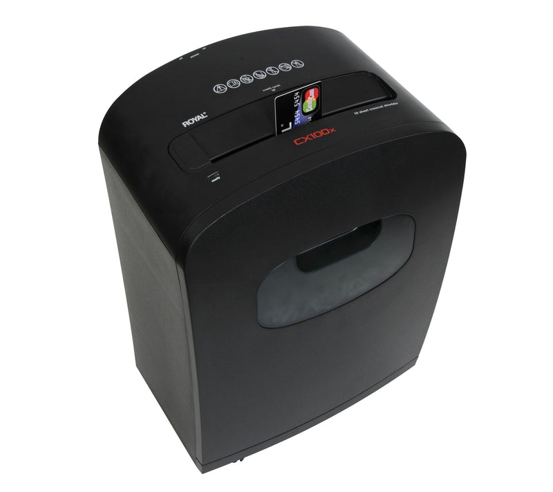 Royal 100X 10 Sheet Crosscut Paper Shredder — View 3