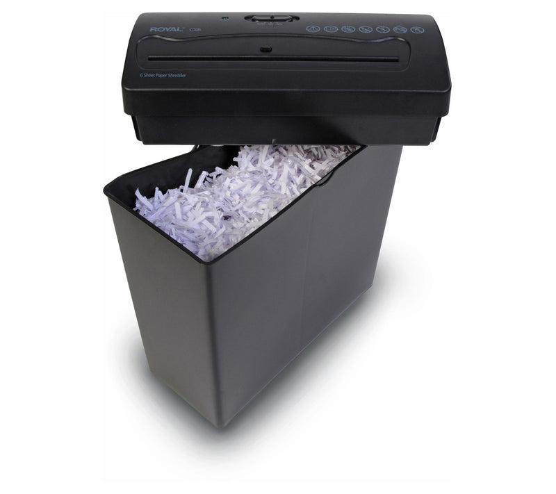 Royal CX6 6 Sheet 1.5 Gallon CrosscutShredder — View 3