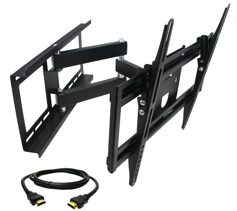 MegaMounts Full-Motion 26" to 55" TV Wall Mountw/ HDMI Cable — Main view