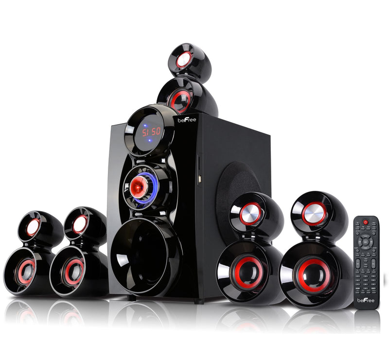 beFree BFS-600 5.1 Surround Sound Bluetooth Speaker System — Main view