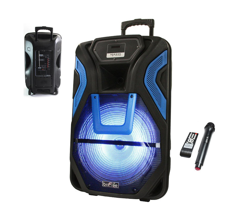 beFree Sound 15" Bluetooth PA Speaker System — Main view