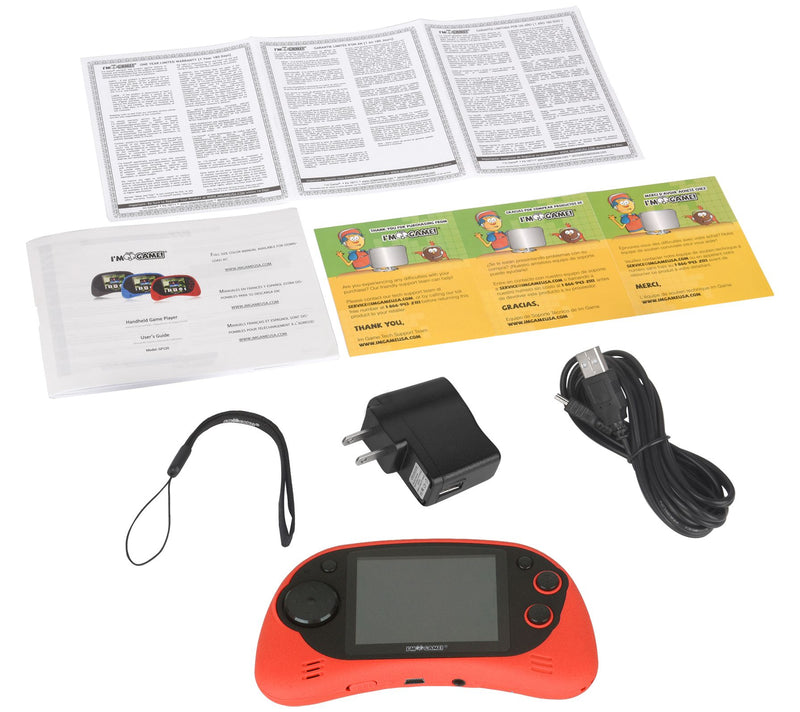 I'm Game GP120 Game Console with 120 16-Bit Built-in Games — View 9