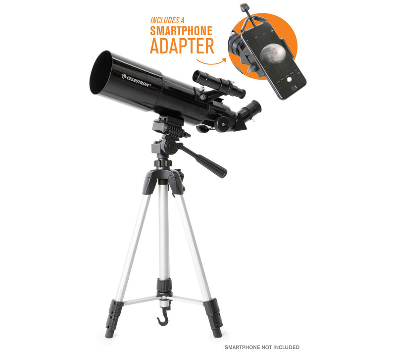 Celestron Travel Scope 80 Telescope w/ Adapter — View 6