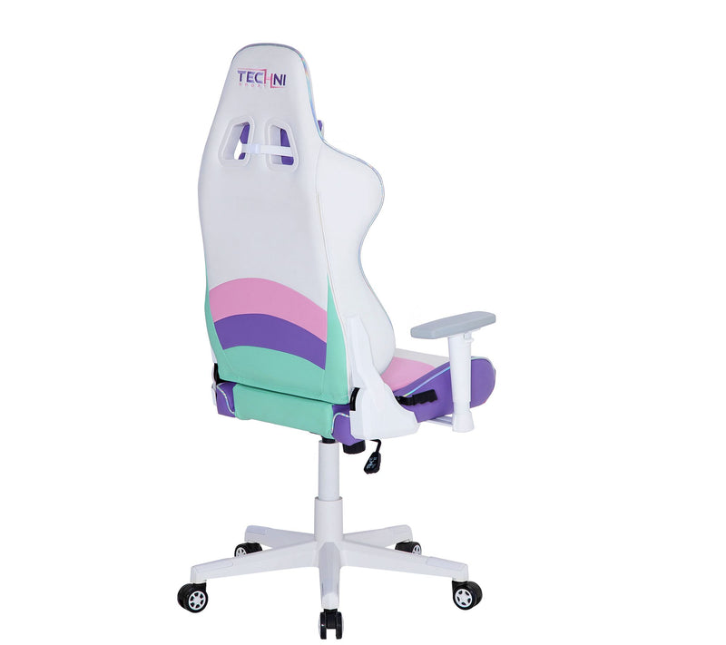 Techni Sport Kawaii Memory Foam Adjustable PC Gming Chair — View 4