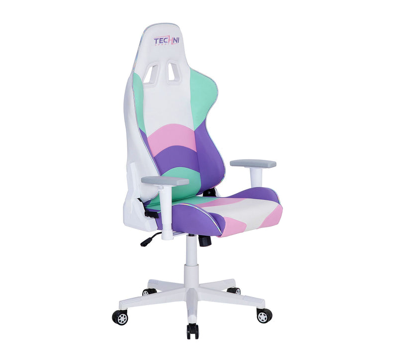 Techni Sport Kawaii Memory Foam Adjustable PC Gming Chair — View 6