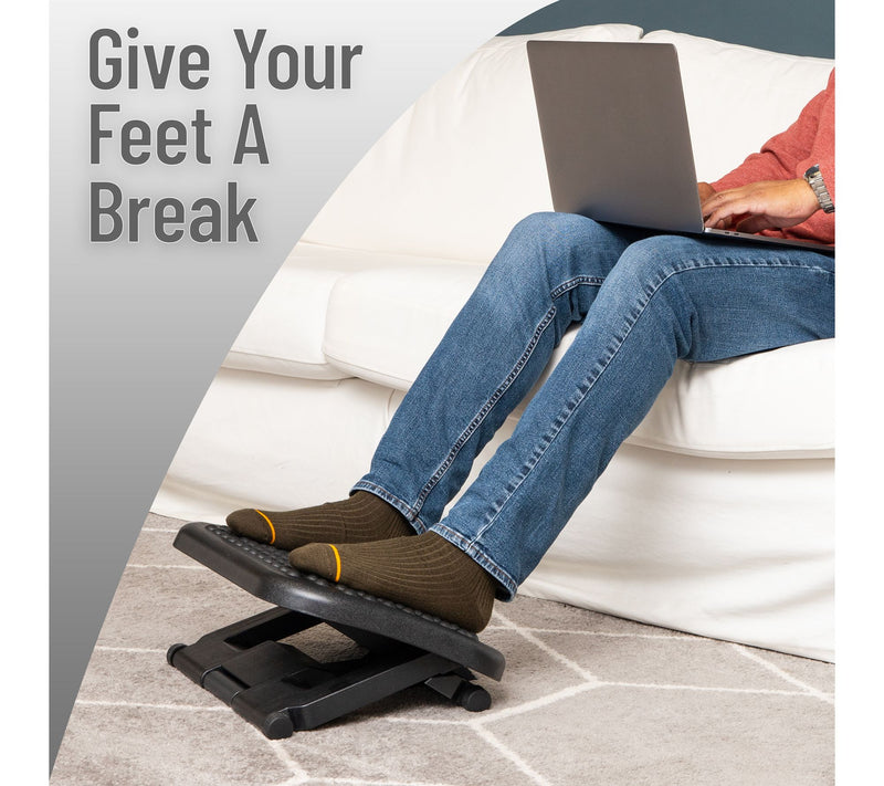 Mind Reader 3-Position Adjustable Height Leg-Lifting Foot Rest — View 6