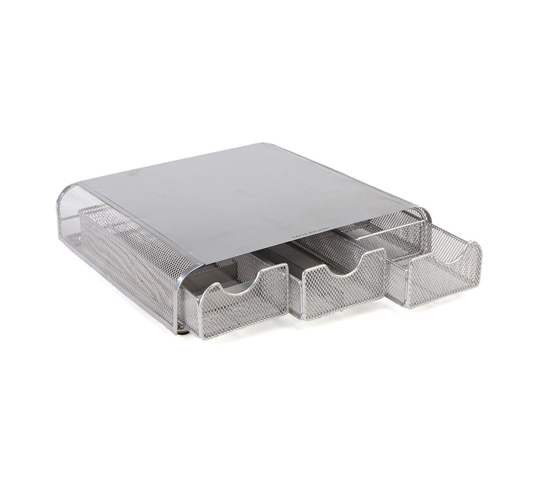 Mind Reader Monitor Stand and Desk Organizer 3Compartments — View 5