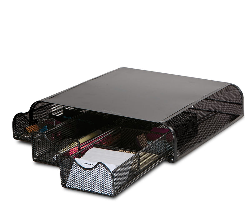Mind Reader Monitor Stand and Desk Organizer 3Compartments — View 8