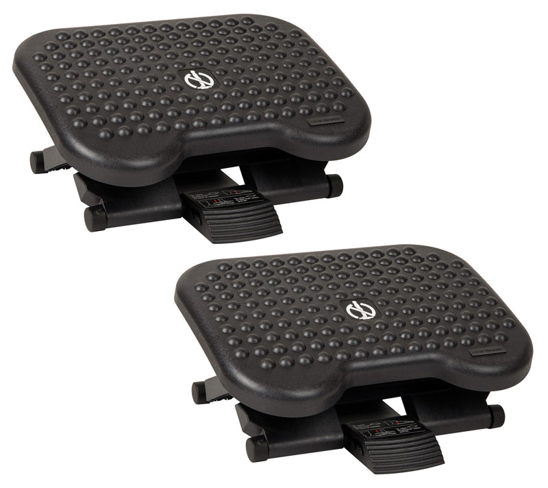 Mind Reader 2-Pack Adjustable Height Leg-Lifting Footrest — Main view