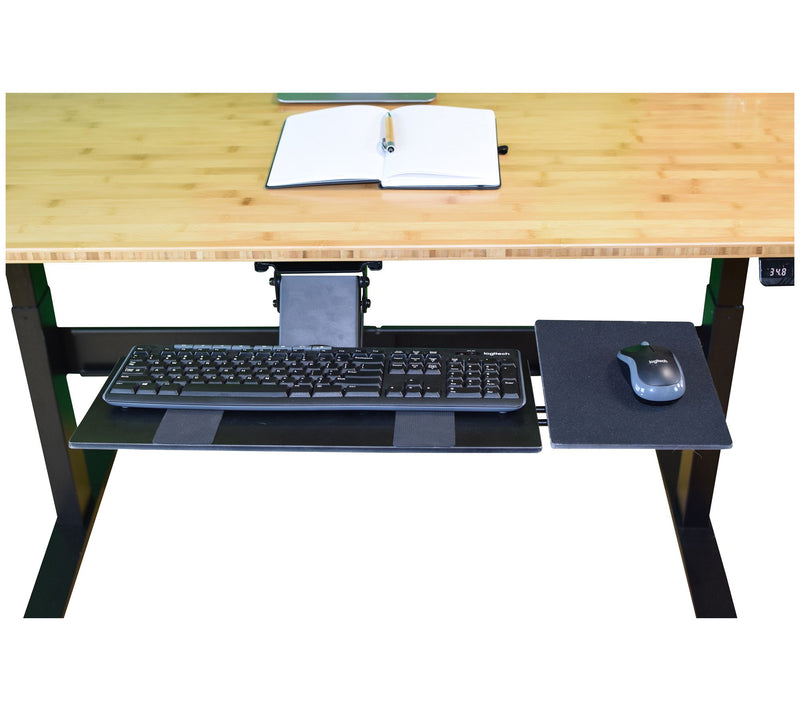 Uncaged Ergonomics KT1 Ergonomic Under-Desk Keyboard Tray — View 3
