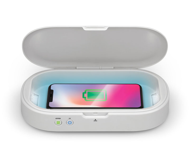 iLive IAAQ600G 3-in-1 UV Wireless Charger & Phone Sanitizer — View 2