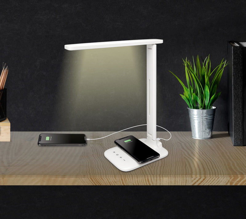 iLive LED Desk Lamp with Wireless Charging — View 6