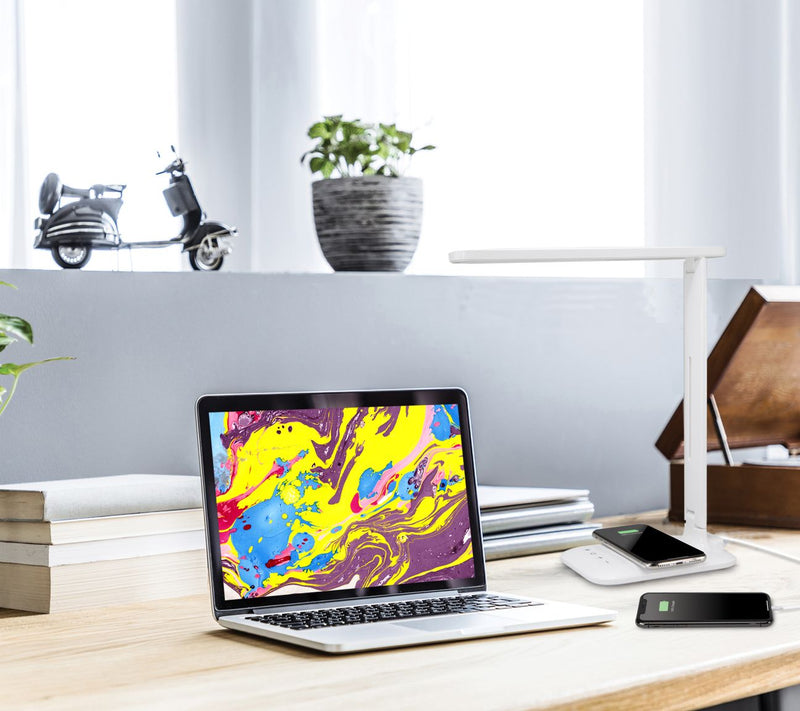 iLive LED Desk Lamp with Wireless Charging — View 7